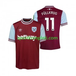 West Ham United Muškarci Domaći Nogometni Dres FULLKRUG 11 2024-2025 Kratki Rukavi