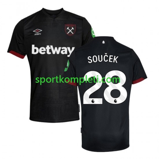 West Ham United Muškarci Gostujući Nogometni Dres SOUCEK 28 2024-2025 Kratki Rukavi