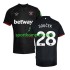 West Ham United Muškarci Gostujući Nogometni Dres SOUCEK 28 2024-2025 Kratki Rukavi