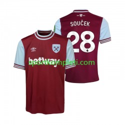 West Ham United Muškarci Domaći Nogometni Dres SOUCEK 28 2024-2025 Kratki Rukavi
