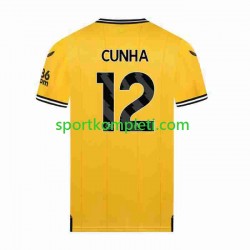 Wolverhampton Wanderers Muškarci Domaći Nogometni Dres CUNHA 12 2023-2024 Kratki Rukavi