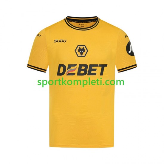 Wolverhampton Wanderers Muškarci Domaći Nogometni Dres 2024-2025 Kratki Rukavi