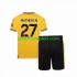 Wolverhampton Wanderers Djeca Domaći Nogometni Dres Matheus Nunes 27 2023-2024 Kratki Rukavi
