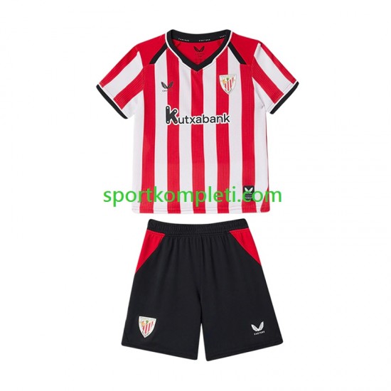 Athletic Bilbao Djeca Domaći Nogometni Dres 2026-2027 Kratki Rukavi