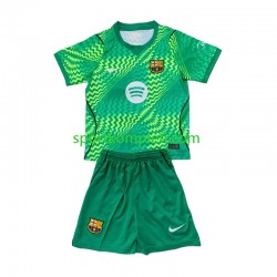 FC Barcelona Vratar Djeca Domaći Nogometni Dres 2026-2027 Kratki Rukavi