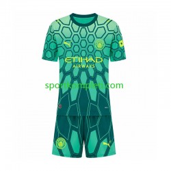 Manchester City Vratar Djeca Domaći Nogometni Dres 2026-2027 Kratki Rukavi