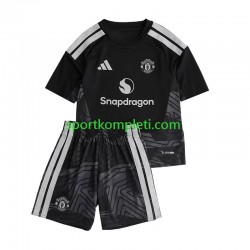 Manchester United Vratar Djeca Domaći Nogometni Dres 2026-2027 Kratki Rukavi