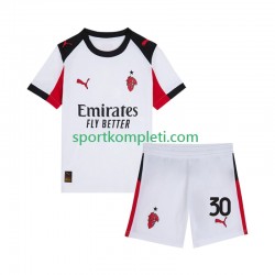 AC Milan Djeca Gostujući Nogometni Dres Ardon Jashari 30 2025-2026 Kratki Rukavi