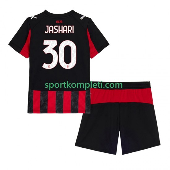 AC Milan Djeca Domaći Nogometni Dres Ardon Jashari 30 2025-2026 Kratki Rukavi
