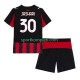 AC Milan Djeca Domaći Nogometni Dres Ardon Jashari 30 2025-2026 Kratki Rukavi