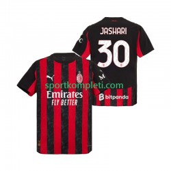 AC Milan Muškarci Domaći Nogometni Dres Ardon Jashari 30 2025-2026 Kratki Rukavi