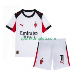 AC Milan Djeca Gostujući Nogometni Dres Christian Pulisic 11 2025-2026 Kratki Rukavi