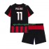 AC Milan Djeca Domaći Nogometni Dres Christian Pulisic 11 2025-2026 Kratki Rukavi