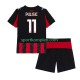 AC Milan Djeca Domaći Nogometni Dres Christian Pulisic 11 2025-2026 Kratki Rukavi