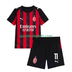 AC Milan Djeca Domaći Nogometni Dres Christian Pulisic 11 2025-2026 Kratki Rukavi