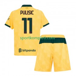 AC Milan Djeca Treći Nogometni Dres Christian Pulisic 11 2025-2026 Kratki Rukavi