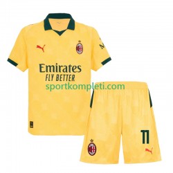 AC Milan Djeca Treći Nogometni Dres Christian Pulisic 11 2025-2026 Kratki Rukavi