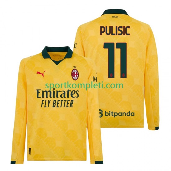 AC Milan Muškarci Treći Nogometni Dres Christian Pulisic 11 2025-2026 Dugi Rukavi