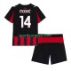 AC Milan Djeca Domaći Nogometni Dres Luca Modric 14 2025-2026 Kratki Rukavi