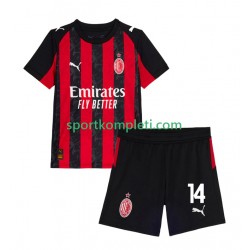 AC Milan Djeca Domaći Nogometni Dres Luca Modric 14 2025-2026 Kratki Rukavi
