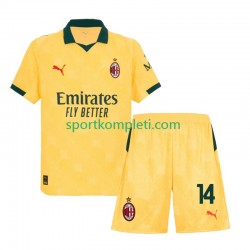 AC Milan Djeca Treći Nogometni Dres Luca Modric 14 2025-2026 Kratki Rukavi