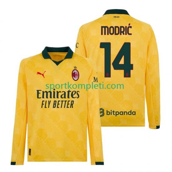 AC Milan Muškarci Treći Nogometni Dres Luca Modric 14 2025-2026 Dugi Rukavi