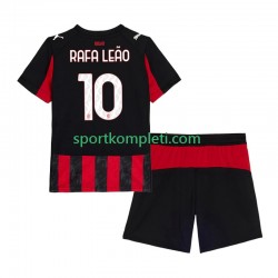 AC Milan Djeca Domaći Nogometni Dres Rafael Leao 10 2025-2026 Kratki Rukavi