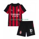 AC Milan Djeca Domaći Nogometni Dres Rafael Leao 10 2025-2026 Kratki Rukavi