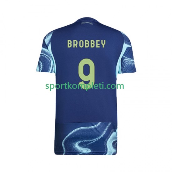 AFC Ajax Muškarci Gostujući Nogometni Dres Brian Brobbey 9 2025-2026 Kratki Rukavi