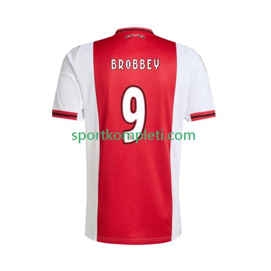 AFC Ajax Muškarci Domaći Nogometni Dres Brian Brobbey 9 2025-2026 Kratki Rukavi