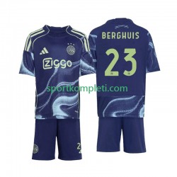 AFC Ajax Djeca Gostujući Nogometni Dres Steven Berghuis 23 2025-2026 Kratki Rukavi