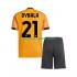 Roma Djeca Gostujući Nogometni Dres Dybala 21 2025-2026 Kratki Rukavi
