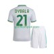 Roma Djeca Treći Nogometni Dres Dybala 21 2025-2026 Kratki Rukavi