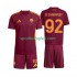 Roma Djeca Domaći Nogometni Dres Stephan El Shaarawy 92 2025-2026 Kratki Rukavi