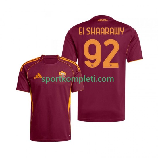 Roma Muškarci Domaći Nogometni Dres Stephan El Shaarawy 92 2025-2026 Kratki Rukavi
