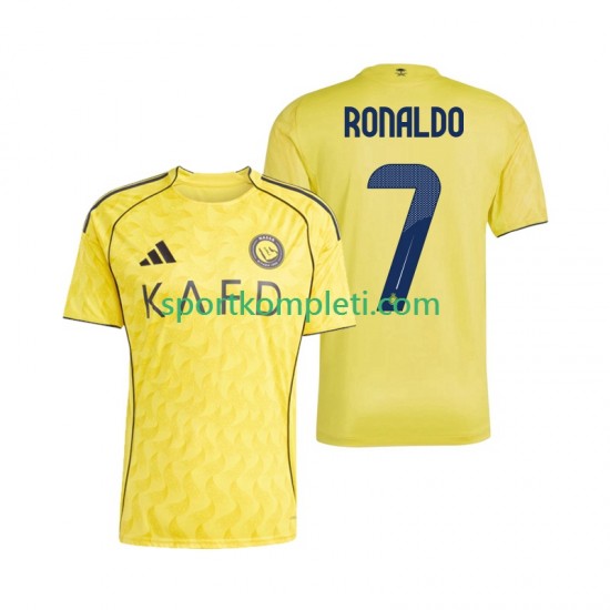 Al-Nassr Muškarci Domaći Nogometni Dres Cristiano Ronaldo 7 2025-2026 Kratki Rukavi
