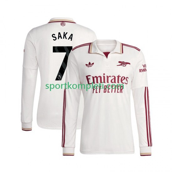 Arsenal Muškarci Treći Nogometni Dres Bukayo Saka 7 2025-2026 Dugi Rukavi