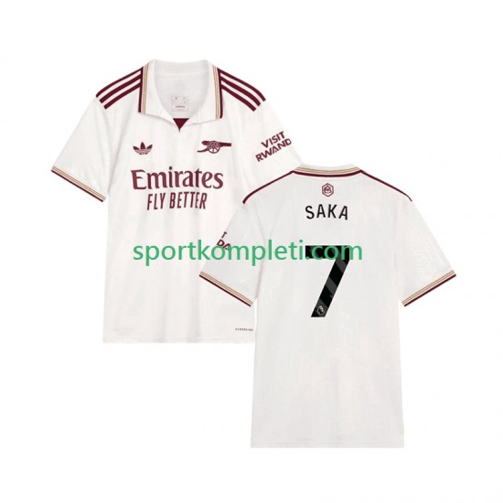 Arsenal Muškarci Treći Nogometni Dres Bukayo Saka 7 2025-2026 Kratki Rukavi