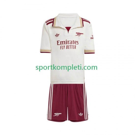 Arsenal Djeca Treći Nogometni Dres 2025-2026 Kratki Rukavi