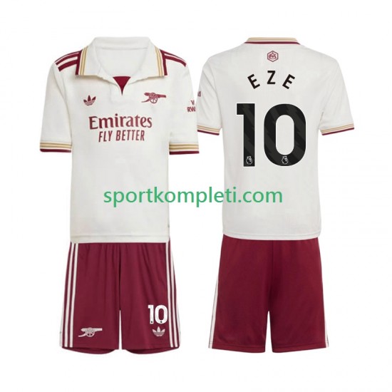Arsenal Djeca Treći Nogometni Dres Eberechi Eze 10 2025-2026 Kratki Rukavi