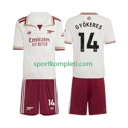 Arsenal Djeca Treći Nogometni Dres Viktor Gyokeres 14 2025-2026 Kratki Rukavi