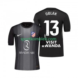 Atlético Madrid Vratar Muškarci Gostujući Nogometni Dres Jan Oblak 13 2025-2026 Kratki Rukavi