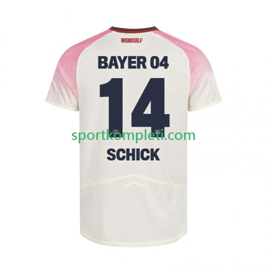 Bayer 04 Leverkusen Muškarci Gostujući Nogometni Dres Patrik Schick 14 2025-2026 Kratki Rukavi
