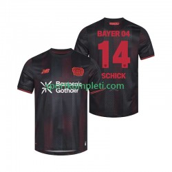 Bayer 04 Leverkusen Muškarci Domaći Nogometni Dres Patrik Schick 14 2025-2026 Kratki Rukavi