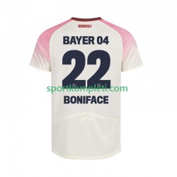 Bayer 04 Leverkusen Muškarci Gostujući Nogometni Dres Victor Boniface 22 2025-2026 Kratki Rukavi