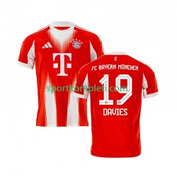 FC Bayern München Muškarci Domaći Nogometni Dres Alphonso Davies 19 2025-2026 Kratki Rukavi