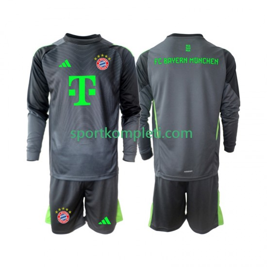 FC Bayern München Vratar Djeca Gostujući Nogometni Dres 2025-2026 Dugi Rukavi