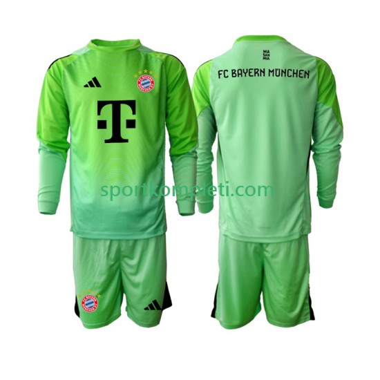 FC Bayern München Vratar Djeca Domaći Nogometni Dres 2025-2026 Dugi Rukavi