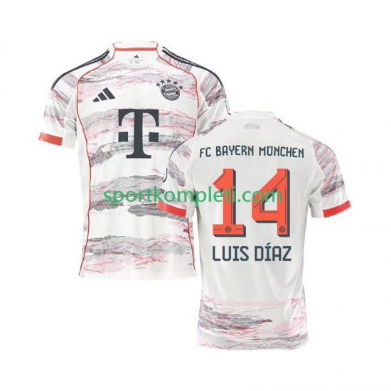 FC Bayern München Muškarci Gostujući Nogometni Dres Luis Diaz 14 2025-2026 Kratki Rukavi