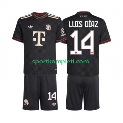 FC Bayern München Djeca Treći Nogometni Dres Luis Diaz 14 2025-2026 Kratki Rukavi